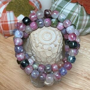 Rainbow Tourmaline Drum *price is for one
